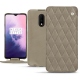 OnePlus 7 leather case - Darboun sabla - Couture