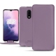 Custodia in pelle OnePlus 7 - Lilas PU