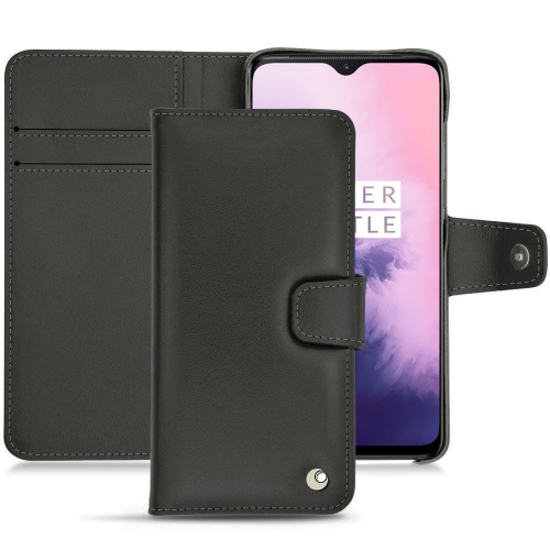 OnePlus 7 leather case - Noir ( Nappa - Black ) 
