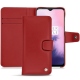 OnePlus 7 leather case - Rouge ( Nappa - Pantone 199C ) 