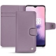Custodia in pelle OnePlus 7 - Lilas ( Nappa - Pantone 2645U ) 