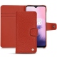 Funda de piel OnePlus 7 - Papaye ( Pantone 180C ) 