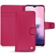 Capa em pele OnePlus 7 - Rose fluo