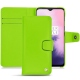 Lederschutzhülle OnePlus 7 - Vert fluo