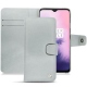 Housse cuir OnePlus 7 - Platinium ( Pantone 877C ) 
