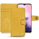 Custodia in pelle OnePlus 7 - Jaune soulèu