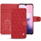 Custodia in pelle OnePlus 7 - Rouge troupelenc - Couture