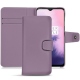 Lederschutzhülle OnePlus 7 - Lilas PU