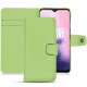 Lederschutzhülle OnePlus 7 - Vert olive PU