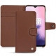 Housse cuir OnePlus 7 - Marron délicat