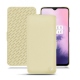 Capa em pele OnePlus 7 - Beige ( Nappa - Pantone 7502C ) 