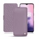 OnePlus 7 leather case - Lilas ( Nappa - Pantone 2645U ) 