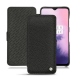 OnePlus 7 leather case - Ebène ( Sleek P C12 - Black ) 