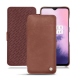 OnePlus 7 leather case - Passion vintage ( Glutton - Red ) 
