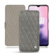 OnePlus 7 leather case - Acier vintage - Couture