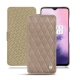 OnePlus 7 leather case - Taupe vintage - Couture