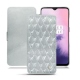 OnePlus 7 leather case - Platinium - Couture