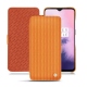 OnePlus 7 leather case - Abaca arancio