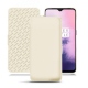 Lederschutzhülle OnePlus 7 - Blanc PU