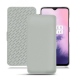 Capa em pele OnePlus 7 - Gris PU