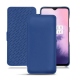 Lederschutzhülle OnePlus 7 - Bleu Océan PU