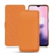 Funda de piel OnePlus 7 - Orange PU