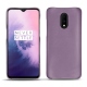 OnePlus 7 leather cover - Lilas ( Nappa - Pantone 2645U ) 