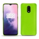 Funda de piel OnePlus 7 - Vert fluo