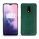 Custodia in pelle OnePlus 7 - Crocodile pino