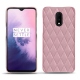 Capa em pele OnePlus 7 - Rose - Couture ( Nappa - Pantone 2365C ) 