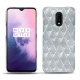 Capa em pele OnePlus 7 - Platinium - Couture