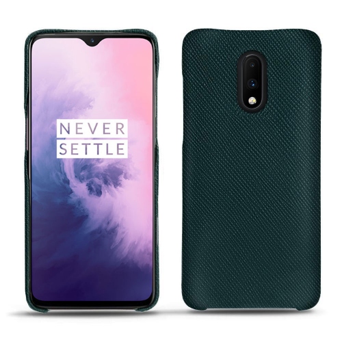 Capa em pele OnePlus 7Vert séduisant ( Pantone #1d3c34 ) 
