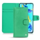 Housse cuir Huawei P30 - Menthe vintage ( Pantone 562C ) 