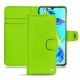 Capa em pele Huawei P30 - Vert fluo