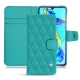 Custodia in pelle Huawei P30 - Bleu fluo - Couture