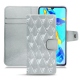 Huawei P30 leather case - Platinium - Couture