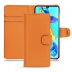 Huawei P30 leather case - Orange PU