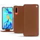 Custodia in pelle Huawei P30 - Marron ( Nappa - Pantone 1615C ) 