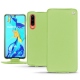 Huawei P30 leather case - Vert olive ( Nappa - Pantone 578U ) 