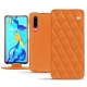 가죽 커버 Huawei P30 - Orange - Couture ( Nappa - Pantone 1495U ) 