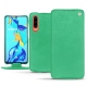 Housse cuir Huawei P30 - Menthe vintage ( Pantone 562C ) 