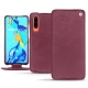 Custodia in pelle Huawei P30 - Prune vintage ( Pantone 512C ) 