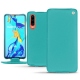 Custodia in pelle Huawei P30 - Bleu fluo