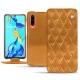 Huawei P30 leather case - Or Maïa - Couture