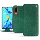 Custodia in pelle Huawei P30 - Crocodile pino