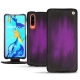 Housse cuir Huawei P30 - Violet Patine