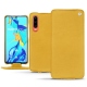 Housse cuir Huawei P30 - Jaune soulèu