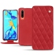 가죽 커버 Huawei P30 - Rouge troupelenc - Couture