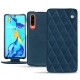 Capa em pele Huawei P30 - Blu mediterran - Couture