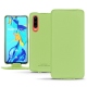Housse cuir Huawei P30 - Vert olive PU